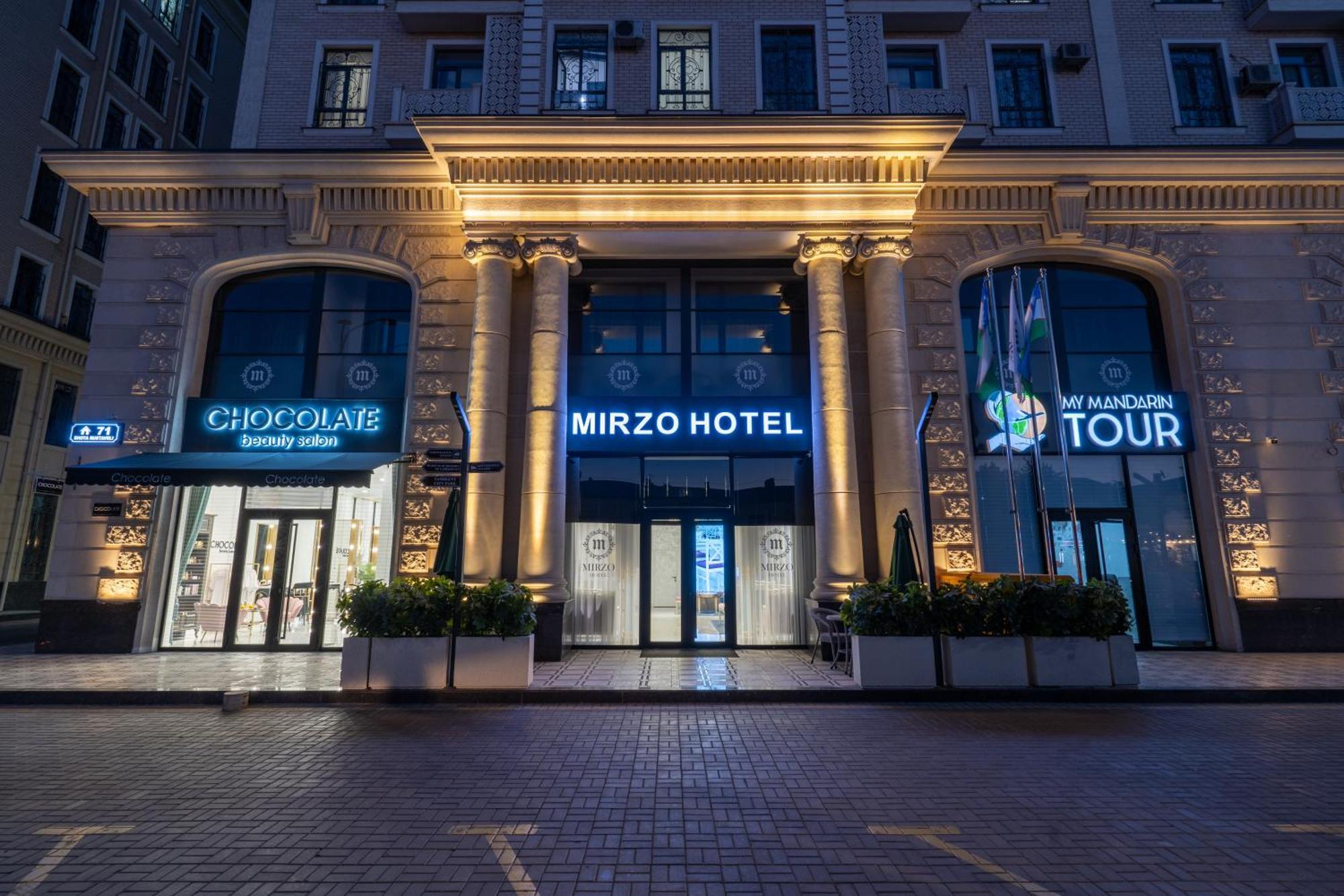 Mirzo Hotel Tashkent Exterior foto